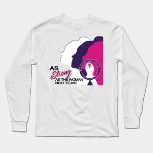 JC 25 Breast Cancer Shirt #2 Long Sleeve T-Shirt